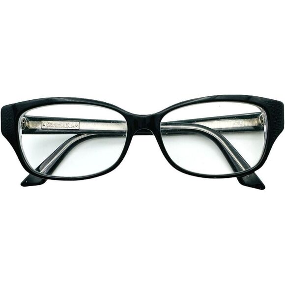 CHRISTIAN DIOR Montaigne N. 10 G99 Gloss Black Clear Prescription Frames Luxury - Picture 1 of 10